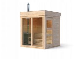 Niemiecka drewniana sauna ogrodowa elsa