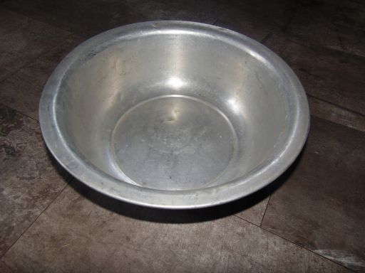 Aluminiowa miska,na stojak do mycia,na wystrój