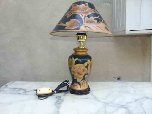 Lampka,ceramiczna,vintage lat 70-80