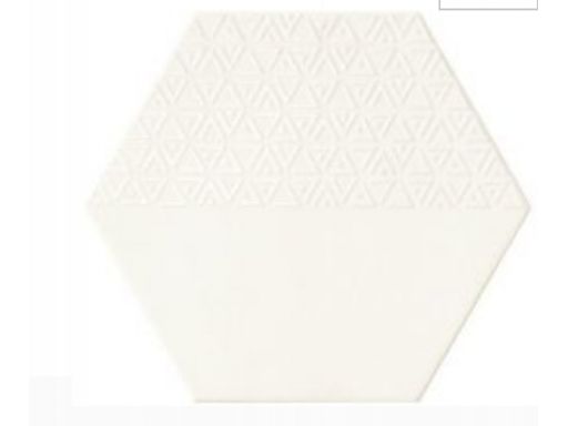 Realonda opal deco blanco hexagon 33x28,5 promocja