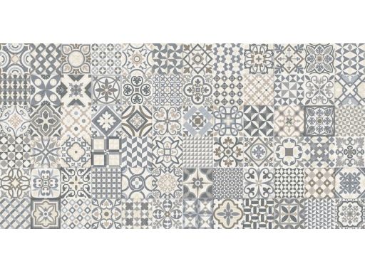 Patchwork heritage deco grey 32x62,5 gayafores