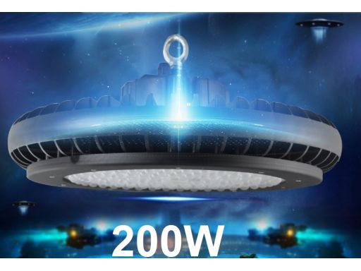 Lampa przemysłowa ufo magazynowa ip65 led 200w