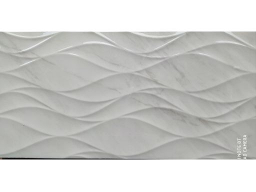 White wavy 30x60 rekt. połysk calacatta gat. i