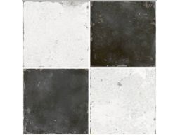 Patchwork damero-n black&white 45x45 peronda