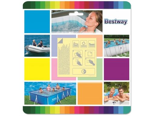 Bestway zestaw łatki naprawcze wodoodporne 62091