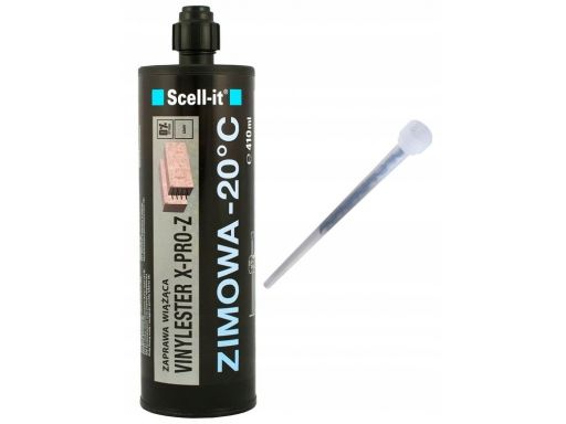 Scell-it zaprawa kotwa chemiczna 410ml zimowa