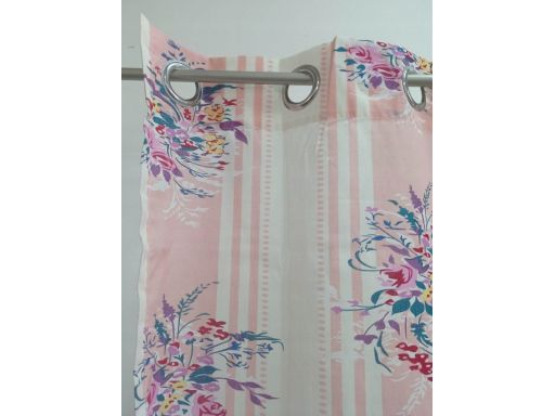 B.P.C. zasłona kolorowa we wzory ^145x137 cm