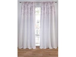 B.P.C. zasłona okienna w płatki śniegu ^230x135 cm 1 sztuka