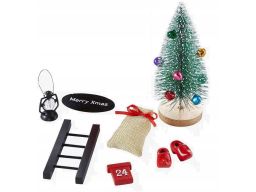 B.P.C zestaw dekoracji świątecznych miniaturki