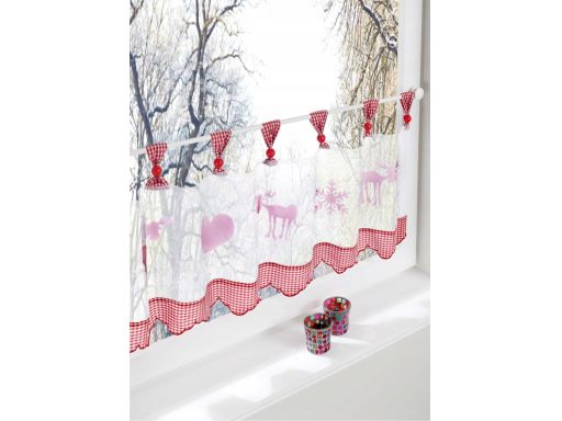 B.P.C zazdrostka ze świątecznym wzorem z koralikami r.120/30/4