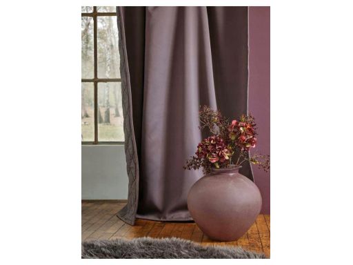 B.P.C. zasłona szara gruba r.140/140