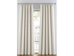 B.P.C zasłona w kolorze piaskowym termiczna 1 szt r.245/130