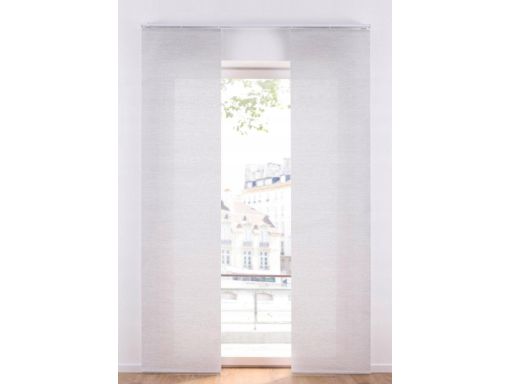 B.P.C zasłona panelowa szara 1 szt 145x57 cm/1.