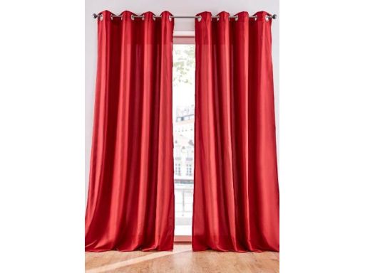 B.P.C zasłona kolor buraczkowy 135 x 145
