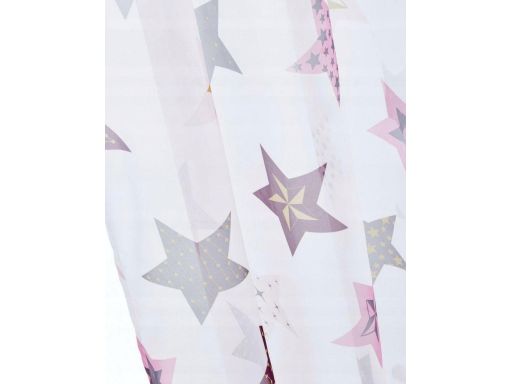 B.P.C. zasłona okienna w gwiazdki 145x140 cm.