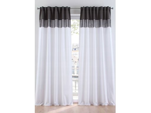 B.P.C. zasłona z frędzlami 175/130 cm 1 szt.