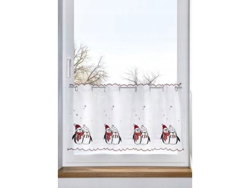 B.P.C zazdrostka z haftowanym wzorem świątecznym 114x47 cm/4.