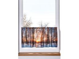 B.P.C zazdrostka z zimowym motywem i oświetleniem ^92x31cm/1