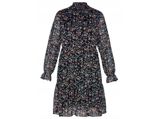 B.P.C. sukienka we wzory szyfonowa r.42