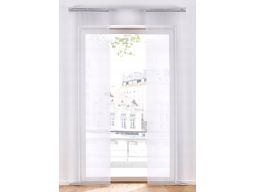 B.P.C zasłona panelowa biała prześwitująca 1 szt r.175x57 cm