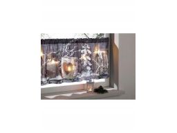 B.P.C zazdrostka z zimowym motywem i oświetleniem 90x30cm/1.