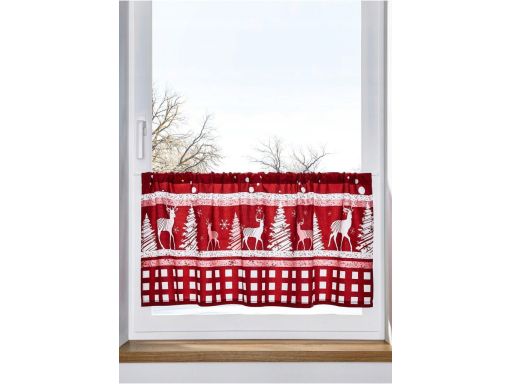 B.P.C zazdrostka ze wzorem świątecznym ^90x31cm/1