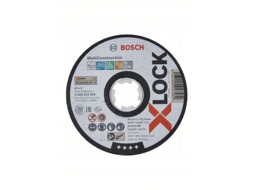 2 608 600 549 Tarcza Szlifierska, Szlifierka Kątowa Bosch