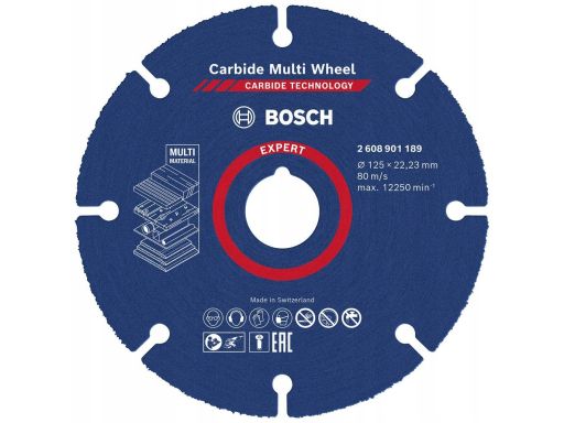 2 608 901 189 Tarcza Szlifierska, Szlifierka Kątowa Bosch