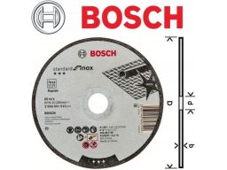 2 608 601 513 Tarcza Szlifierska, Szlifierka Kątowa Bosch