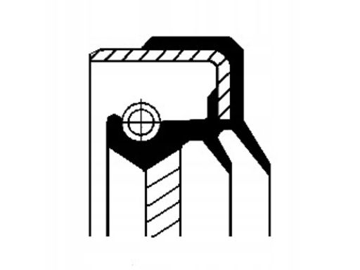 Uszczelniacz Wału Skrzyni Rozdzielacza N 01034861B