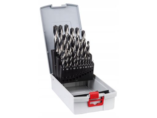 Zestaw Wiertła Do Metalu Bosch Hss-R 1–13Mm 25Szt 2608577352