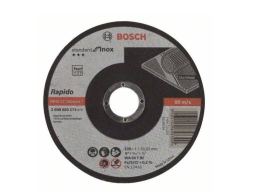 2 608 603 171 Tarcza Szlifierska, Szlifierka Kątowa Bosch