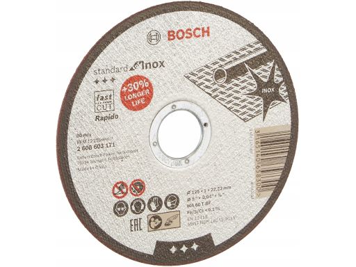 2 608 603 171 Tarcza Szlifierska, Szlifierka Kątowa Bosch