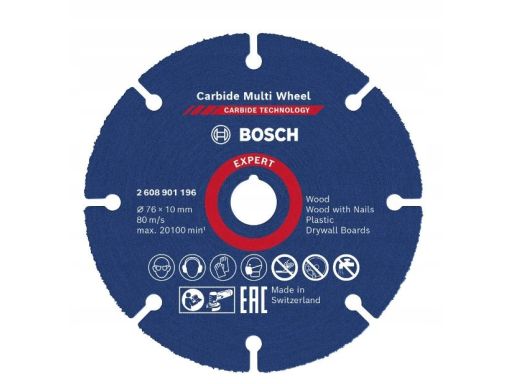 2 608 901 196 Tarcza Szlifierska, Szlifierka Kątowa Bosch