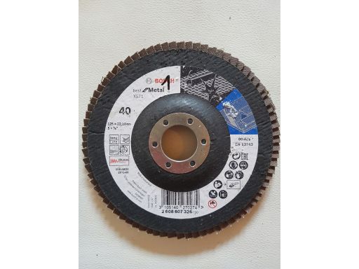 2 608 607 326 Tarcza Szlifierska, Szlifierka Kątowa Bosch