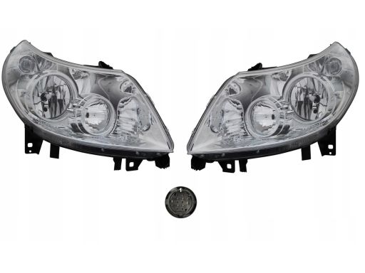 Prawa Lampa Reflektor Przód Renault Megan