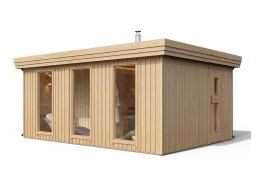 Niemiecka drewniana sauna ogrodowa ardor