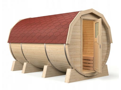 Niemiecka drewniana sauna maike deluxe 360cm