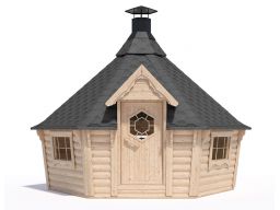 Niemiecki drewniany domek grillowy sigi