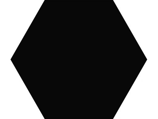 Hexagon elementary negro 23x27 nowość